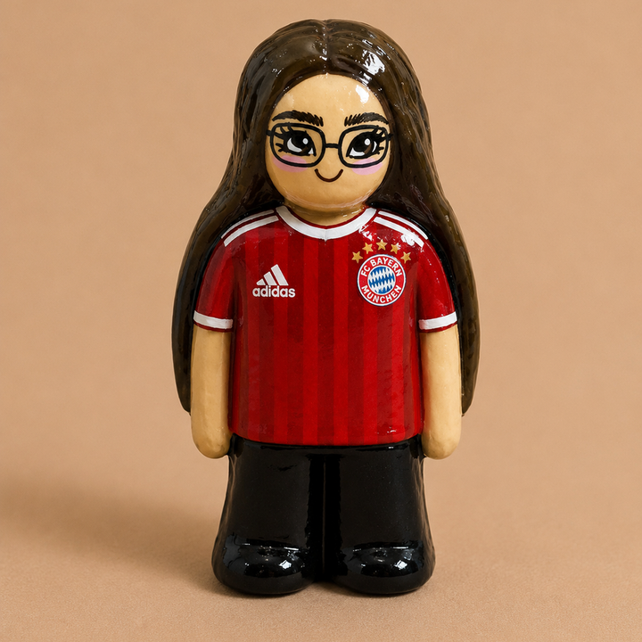 Gepersonaliseerd keramiekbeeldje naar foto