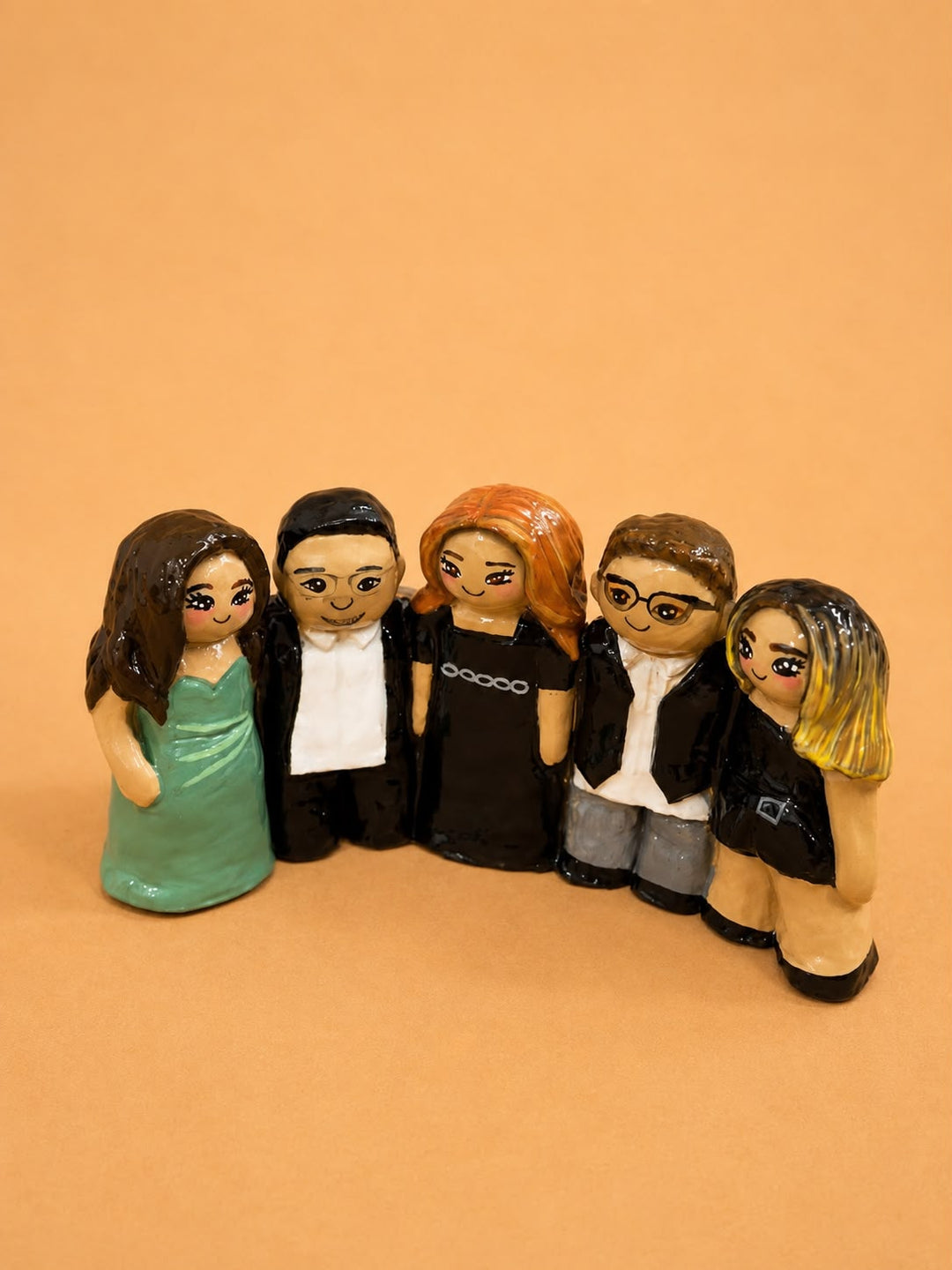 Gepersonaliseerd Familiebeeldje – Handgemaakt naar Foto